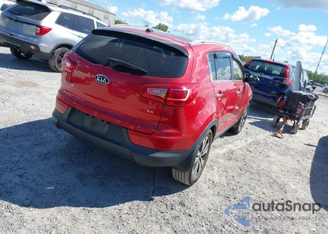 2012 Kia Sportage Ex from USA, damaged, VIN KNDPC3A25C7187674